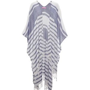 Isaac Mizrahi Striped Kimono